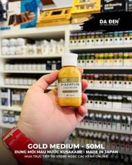 Dung Môi Gold Silver Cho Màu Nước Kusakabe 50ml