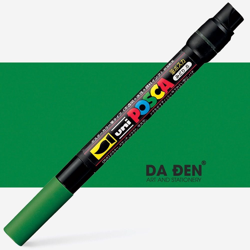 Bút Vẽ Cao Cấp Uni Posca Vẽ Trên Nhiều Chất Liệu (PCF-Brush)
