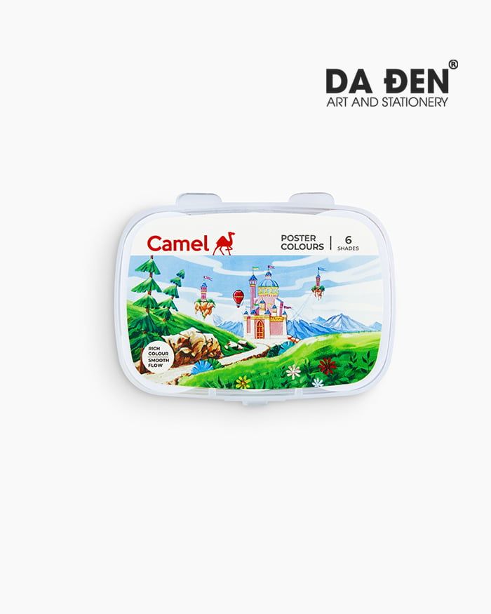 Màu Vẽ Camel Poster Color 10ml Set 6 | 12 | 18 Màu