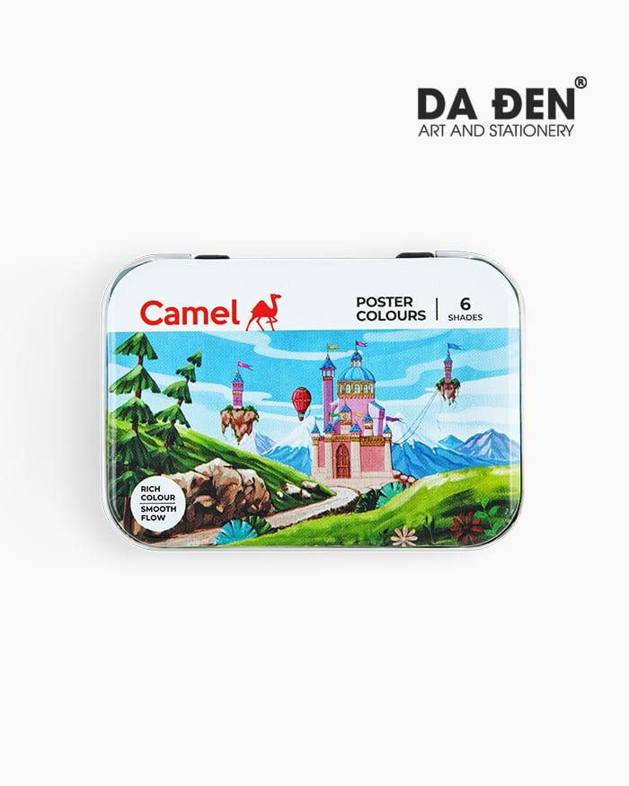 Màu Vẽ Camel Poster Color 10ml Set 6 | 12 | 18 Màu