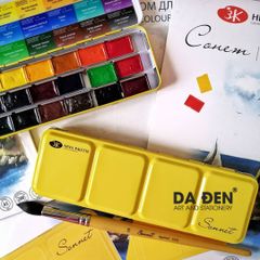 Màu Nước Nga Sonnet Hộp Sắt 21 Màu ( Phiên Bản Mới )