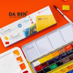 Màu Nước Nga Sonnet Hộp Sắt 21 Màu ( Phiên Bản Mới )