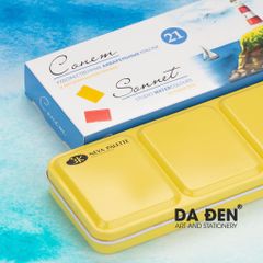 Màu Nước Nga Sonnet Hộp Sắt 21 Màu ( Phiên Bản Mới )