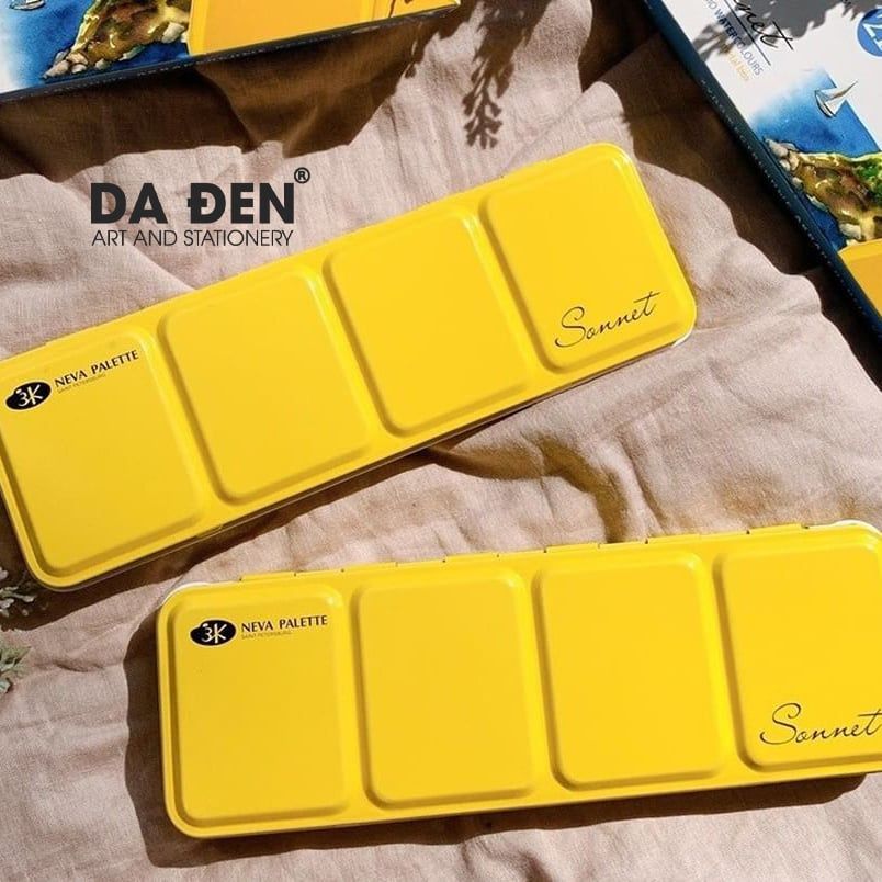 Màu Nước Nga Sonnet Hộp Sắt 21 Màu ( Phiên Bản Mới )