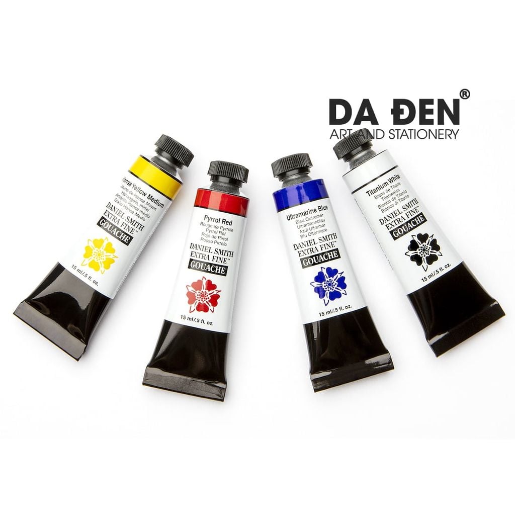Màu Gouache Hoạ Sỹ Cao Cấp DANIEL SMITH Extra Fine™ GOUACHE 15ml Tube