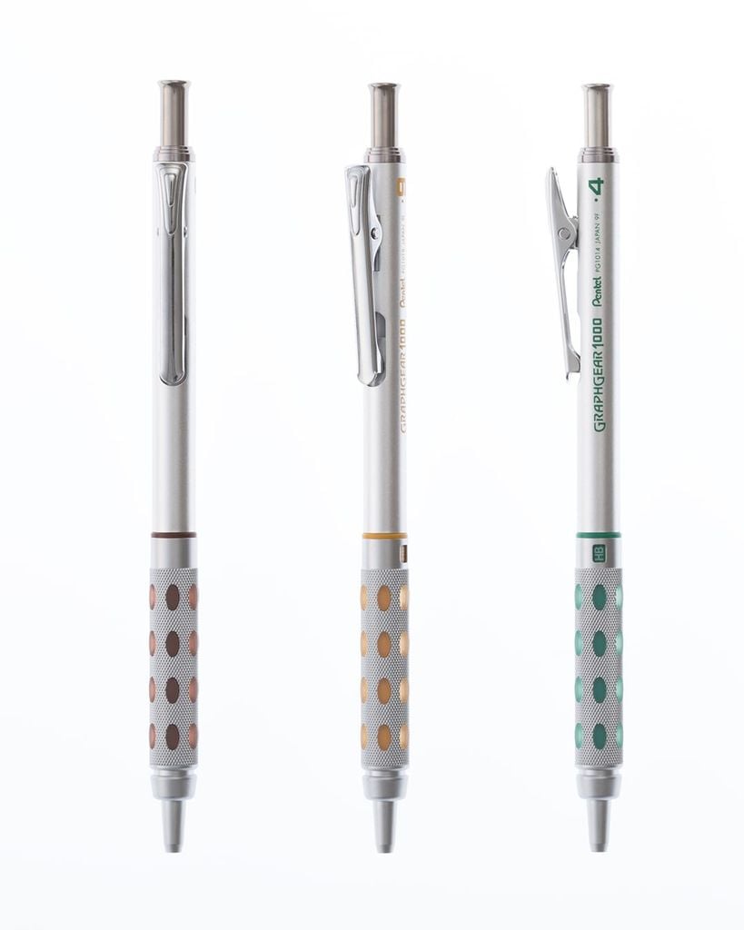 Bút Chì Pentel Graph Gear 1000 Inox Cao Cấp