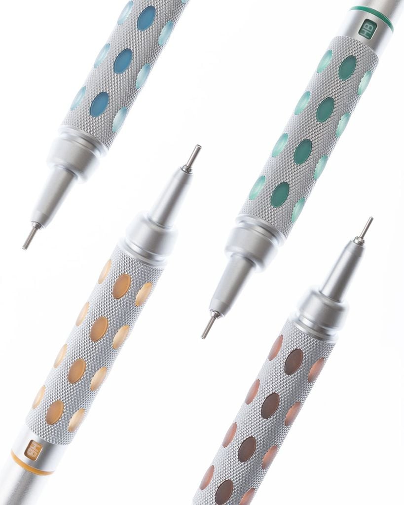 Bút Chì Pentel Graph Gear 1000 Inox Cao Cấp