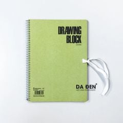 Sổ Vẽ Màu Nước Maruman Drawing Block 242gsm (Olive Series 20 Tờ)