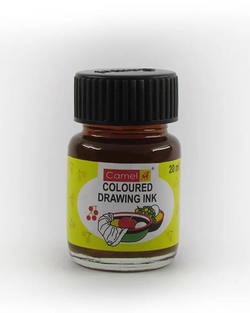 Mực Vẽ Kháng Nước Camel Coloured Drawing Inks 20ml