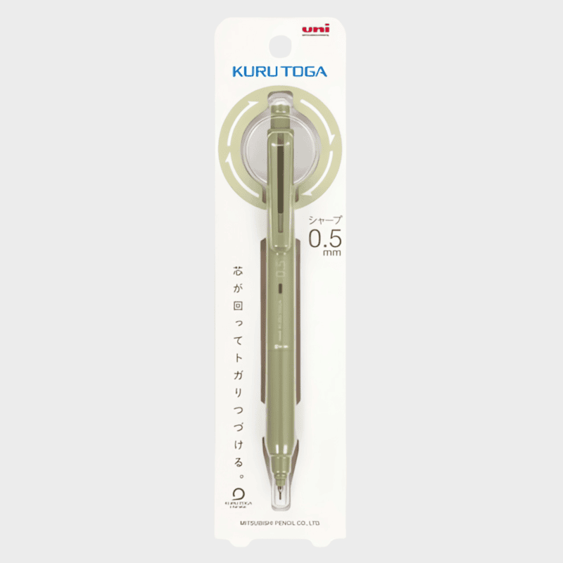 Bút Chì Xoay Tự Động Uni Kuru Toga 0.5mm M5-KS Cao Cấp (Có Vỉ)
