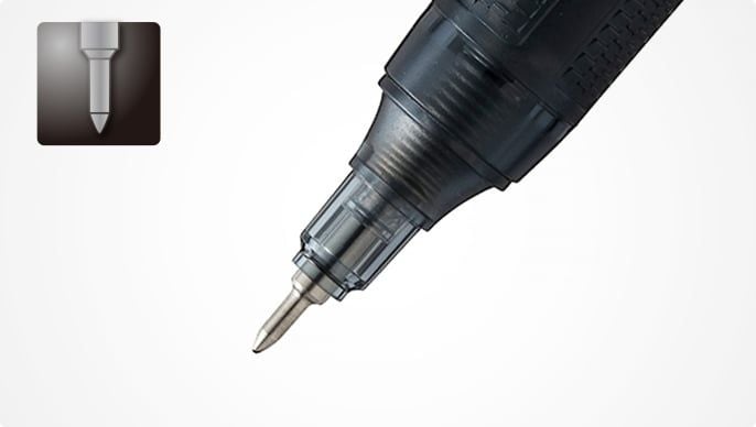 Bút Bi Bấm Mực Gel Tombow Mono Graph Lite 0.5