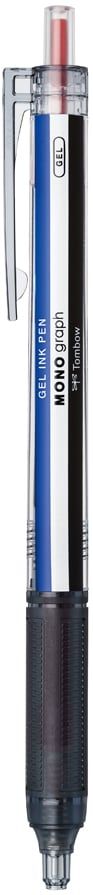 Bút Bi Bấm Mực Gel Tombow Mono Graph Lite 0.5