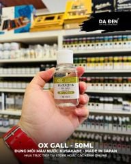 Dung Môi Ox Gall Cho Màu Nước Kusakabe 50ml (Tăng Độ loang)