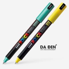 Bút Uni Posca PC-1MR Viết Vẽ Trên Nhiều Chất Liệu (0.7mm) (Thiệp, Gỗ, Giấy Bóng......)