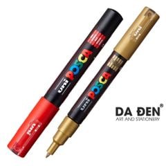 Bút Vẽ Cao Cấp Uni Posca Vẽ Trên Nhiều Chất Liệu (1M - 0.7mm)