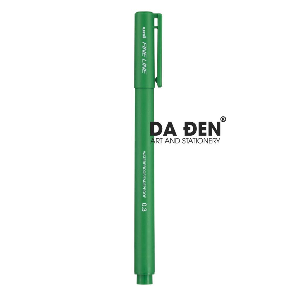 Bút Line Vẽ Kỹ Thuật UNIBALL Pin 100 - 0.3 Kháng Nước (Mới Ra Mắt)