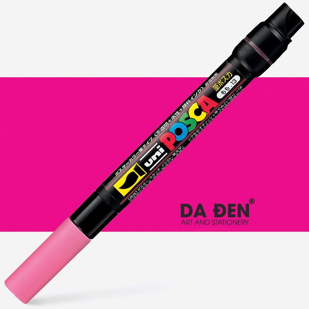 Bút Vẽ Cao Cấp Uni Posca Vẽ Trên Nhiều Chất Liệu (PCF-Brush)