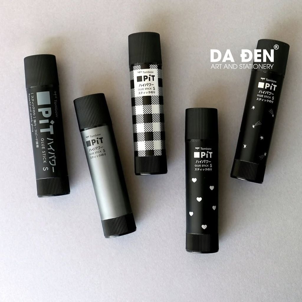 Hồ Khô Tombow Pit Glue Stick S Phiên Bản Black Design (Vỏ Ngẫu Nhiên)
