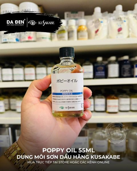 Dung Môi Sơn Dầu Kusakabe Poppy Oil 55ml
