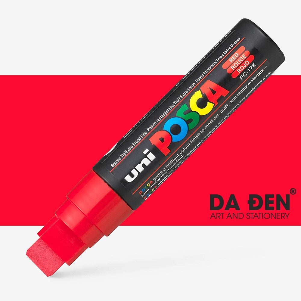Bút Vẽ Cao Cấp Uni Posca Vẽ Trên Nhiều Chất Liệu (17K - 8mm)