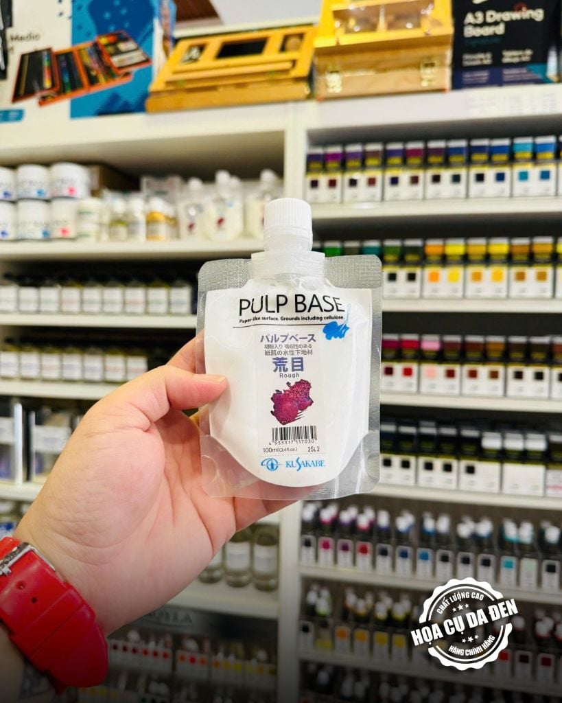 [DA ĐEN] Dung Môi Pulp Base của Kusakabe, Cải Tạo Bề Mặt Thành Vân Giấy