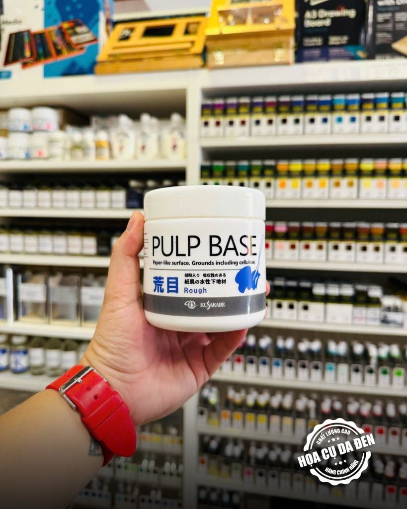 [DA ĐEN] Dung Môi Pulp Base của Kusakabe, Cải Tạo Bề Mặt Thành Vân Giấy