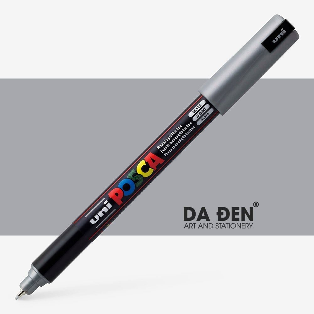 Bút Uni Posca PC-1MR Viết Vẽ Trên Nhiều Chất Liệu (0.7mm) (Thiệp, Gỗ, Giấy Bóng......)