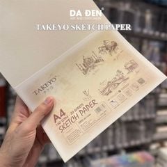 Giấy Vẽ Takeyo Sketch Paper Túi 20 Tờ 160gsm