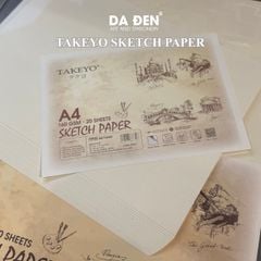 Giấy Vẽ Takeyo Sketch Paper Túi 20 Tờ 160gsm