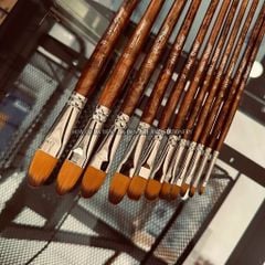 Cọ Vẽ Đầu Dẹp Oval Hand ZBS3