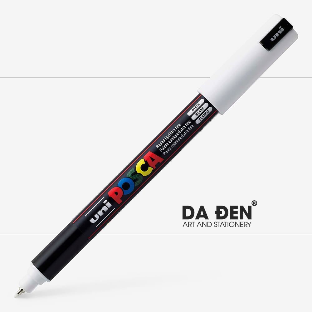 Bút Uni Posca PC-1MR Viết Vẽ Trên Nhiều Chất Liệu (0.7mm) (Thiệp, Gỗ, Giấy Bóng......)