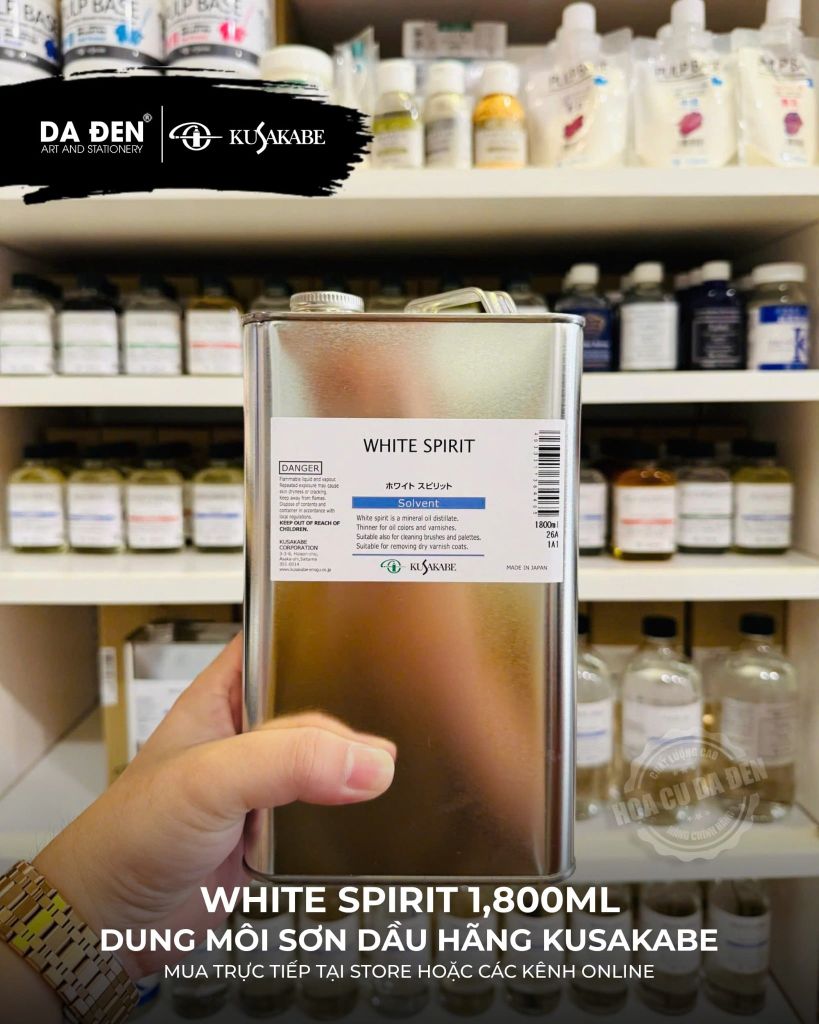 Dung Môi Sơn Dầu Kusakabe White Spirit 55|250|500|1000ml
