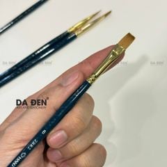 Cọ Vẽ Hand Đầu Vuông Thân Xanh ZBR2