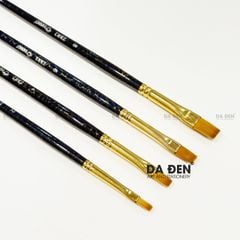 Cọ Vẽ Hand Đầu Vuông Thân Xanh ZBR2