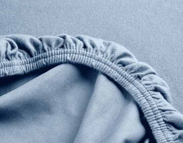  Bedding vải Flannel bông hữu cơ Pearl Blue | ORGANIC COTTON BEDDING | CHOI SEWING 