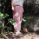  Quần Linen Cotton Pale blue | Lincotta pants | WOMEN CLOTHING 