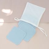  Khăn lau mông 12x12 cm | Organic cotton molton wipes | READY TO SHIP 