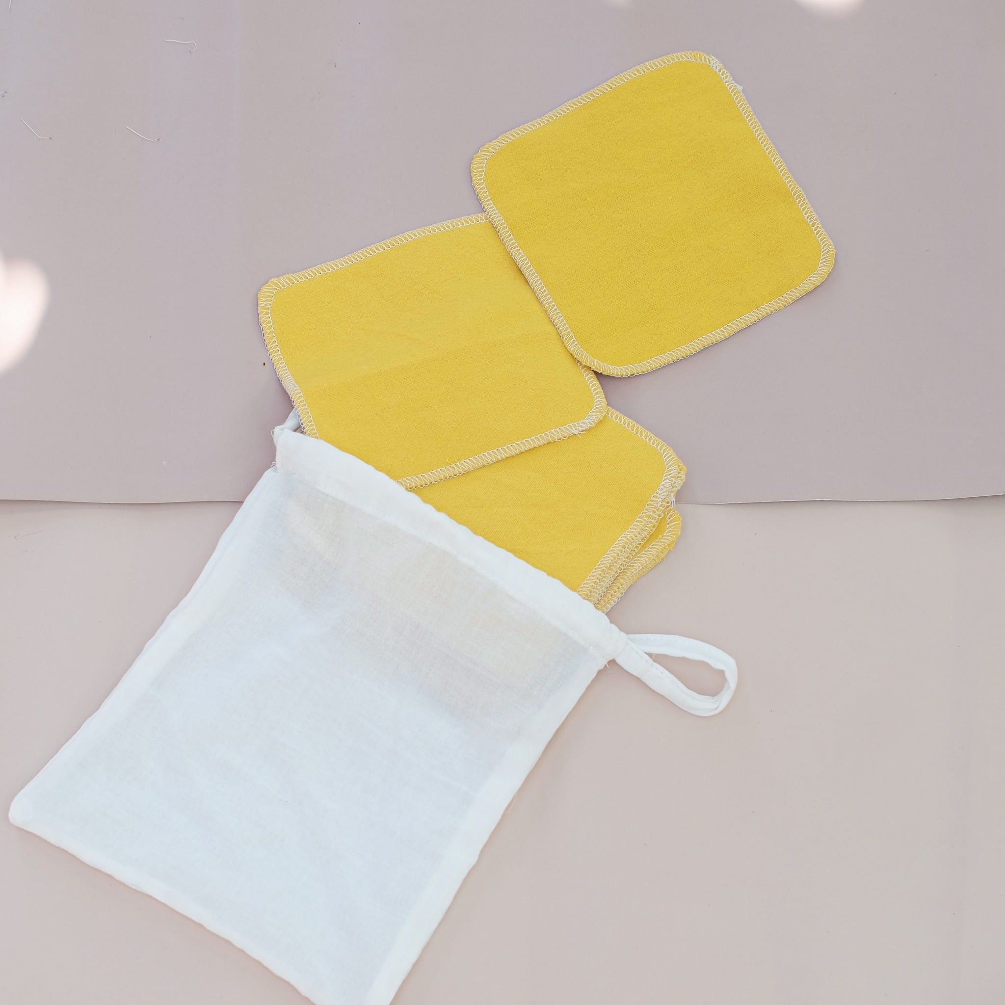  Khăn lau mông 12x12 cm | Organic cotton molton wipes | READY TO SHIP 
