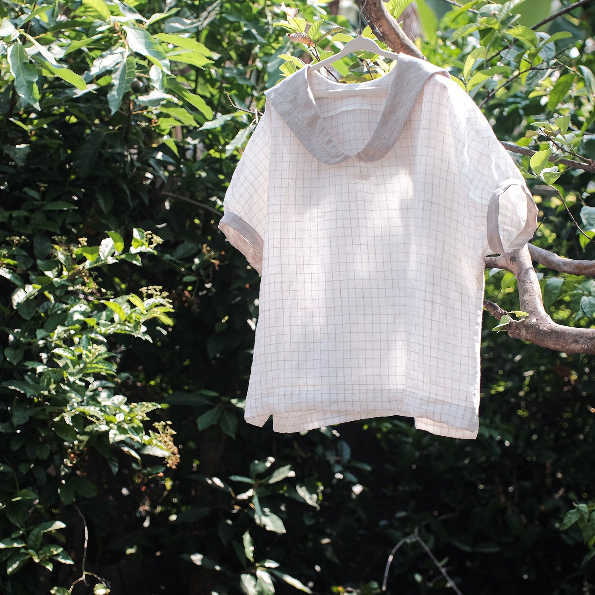  Áo thủy thủ | Caro Sailor shirt | CHOI SEWING | PRE-ORDER 