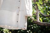 Áo y tá cài nút lệch | Caro Nurse blouse | CHOI SEWING | PRE-ORDER 