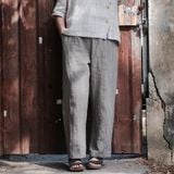  Quần vải gai Sage | Stonewashed Ramie pants | WOMEN CLOTHING 