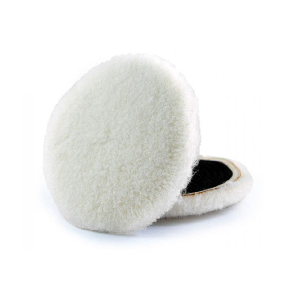  PHỚT ĐÁNH BÓNG LÔNG CỪU (LAMBSWOOL POLISHING PAD), MÀU TRẮNG, ĐÃ ĐƯỢC NGÂM TRÁNG PHỦ, ĐƯỜNG KÍNH 150 MM 