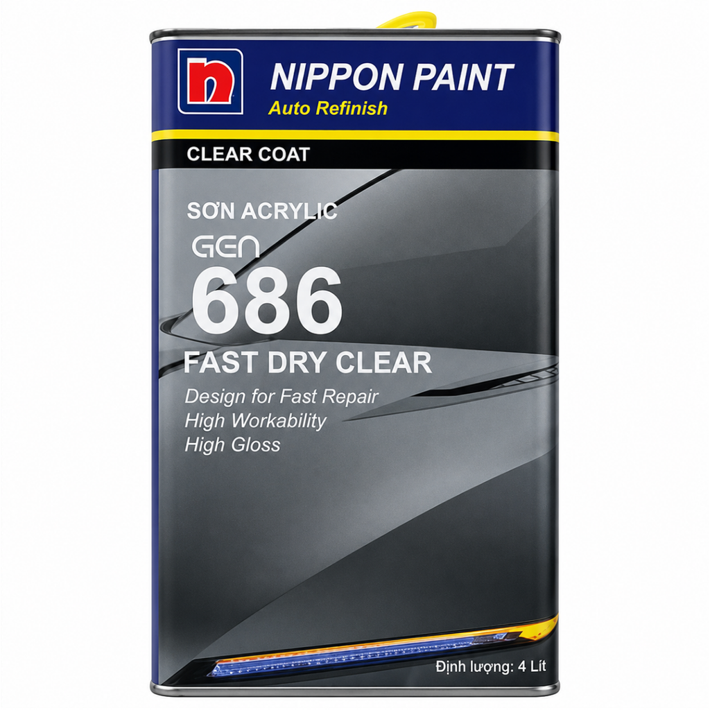  GEN 686 FAST DRY CLEAR 