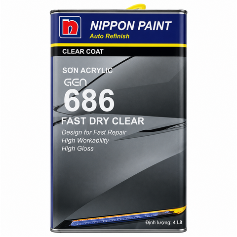  GEN 686 FAST DRY CLEAR 