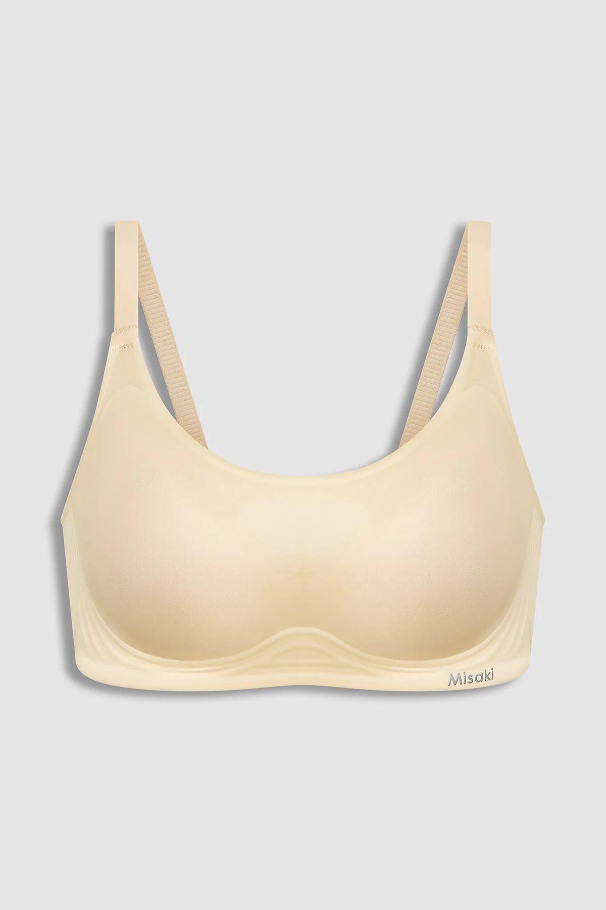 [THỨ HAI] Combo 2 Áo ngực wireless nữ MIsaki nylon spandex trơn mút mỏng - M1086