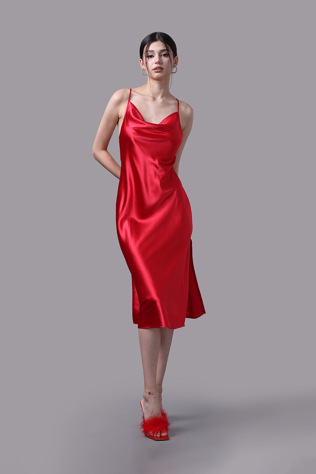 Đầm Lửng Nữ Vera V0671 Phối Ren Vera