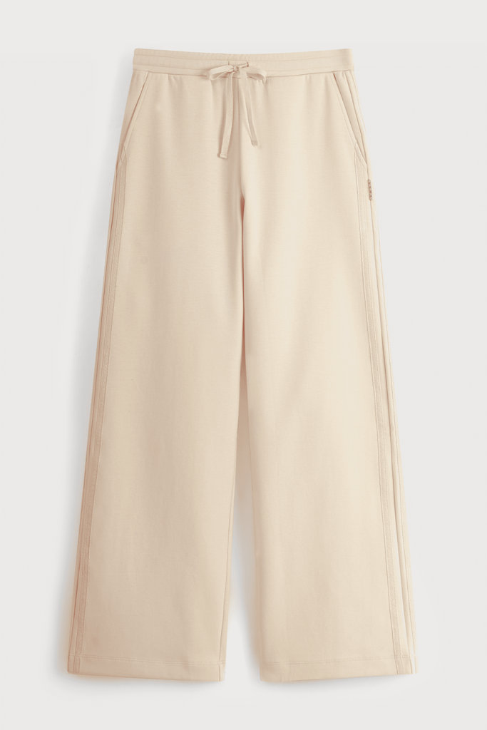 Quần straight nữ Vera cotton spandex trơn in điểm - V0814
