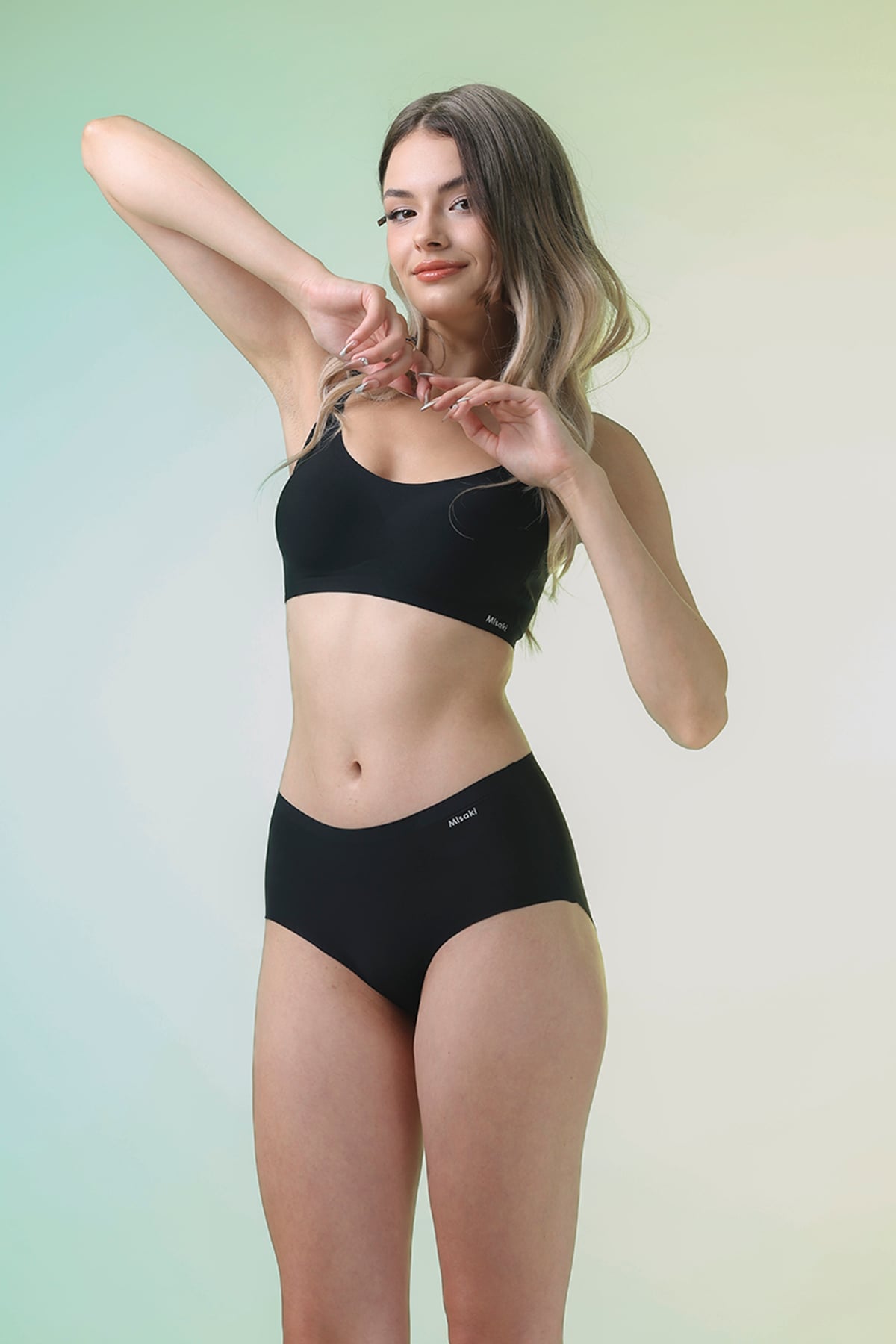 Quần lót bikini High-waist nữ Misaki seamless- M1017