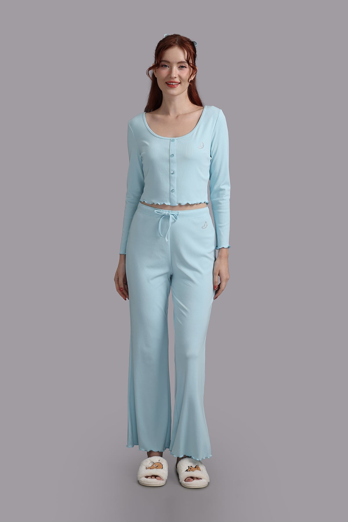 Bộ dài Wow by NDLanNgoc cotton bamboo - N0016