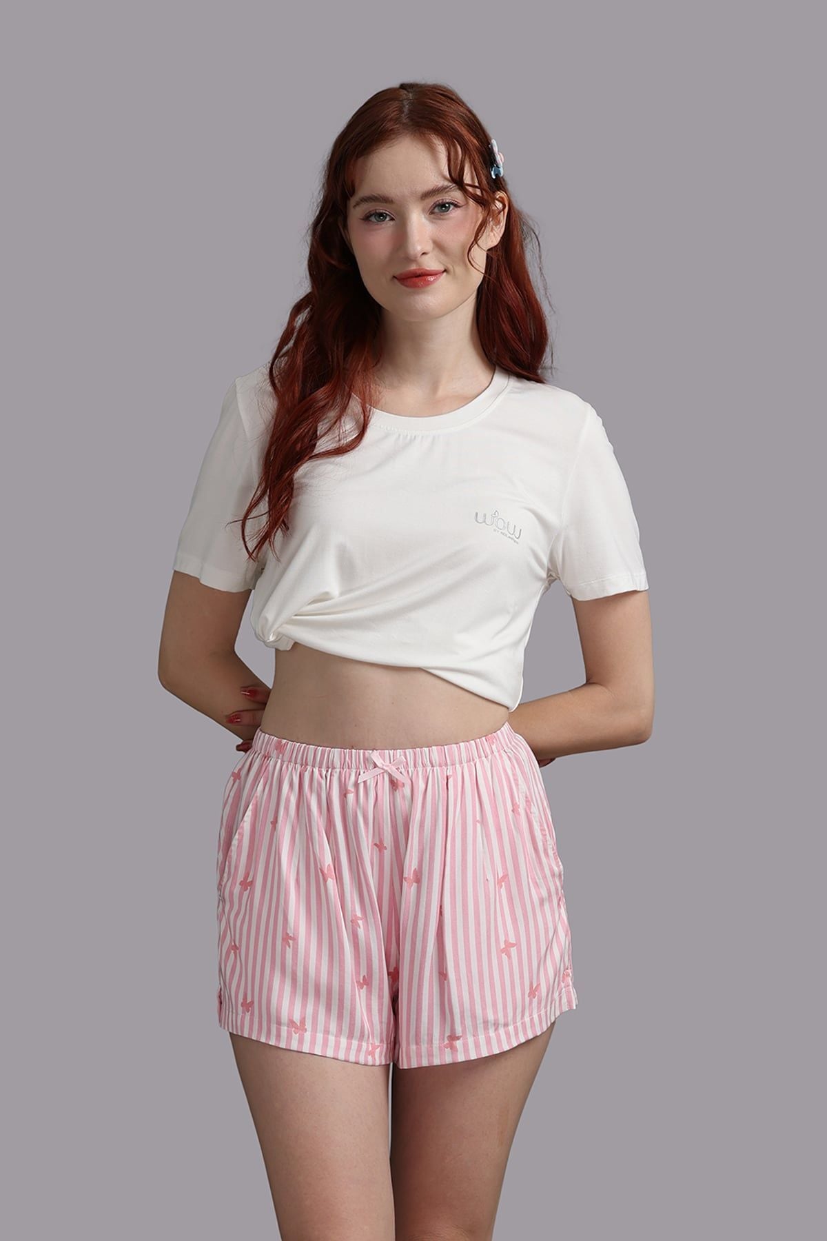 Quần short Wow by NDLanNgoc rayon in - N0004